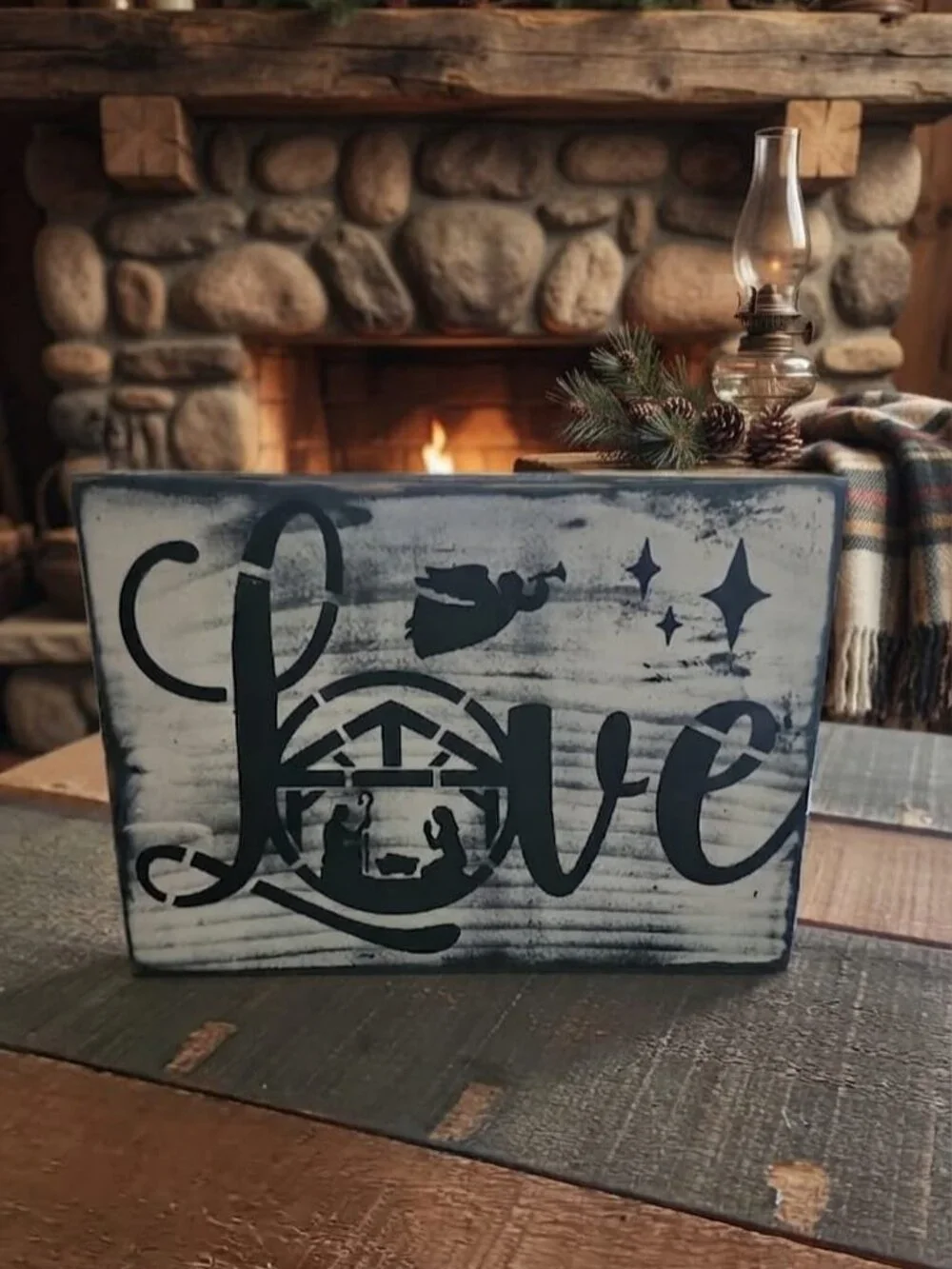 Christmas Wooden Wall Decor